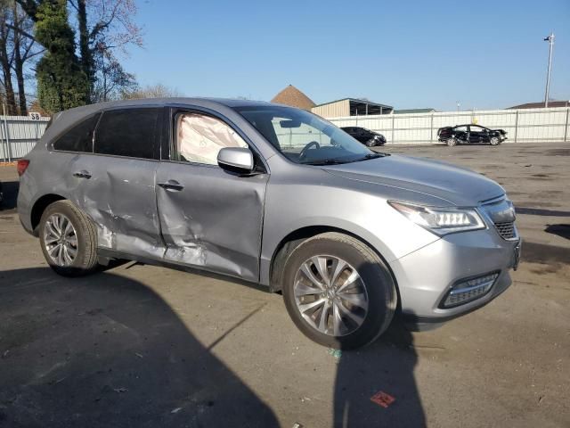 2016 Acura MDX Technology