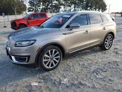 Lincoln salvage cars for sale: 2019 Lincoln Nautilus Select