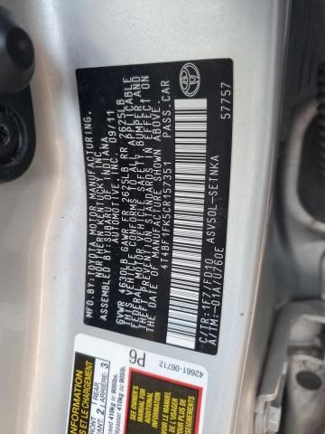 2012 Toyota Camry Base