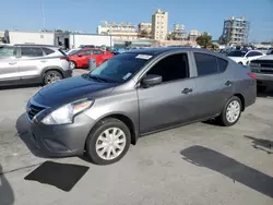 Nissan salvage cars for sale: 2016 Nissan Versa S