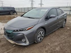 Toyota Prius salvage cars for sale: 2018 Toyota Prius Prime