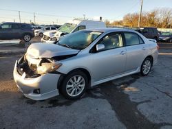 Toyota salvage cars for sale: 2010 Toyota Corolla Base