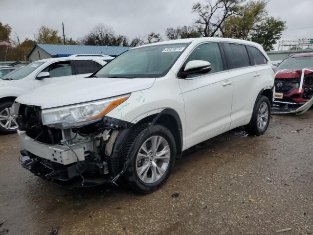 2016 Toyota Highlander LE