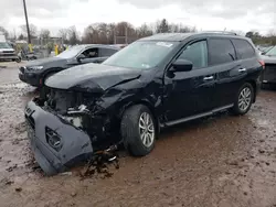 Salvage cars for sale from Copart Chalfont, PA: 2015 Nissan Pathfinder S