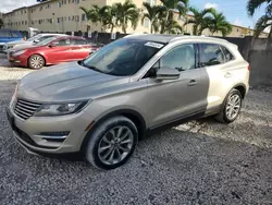 Lincoln Vehiculos salvage en venta: 2017 Lincoln MKC Select