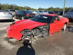 Salvage cars for sale at Apopka, FL auction: 1999 Chevrolet Corvette