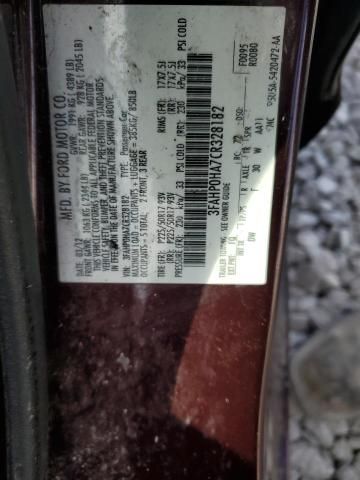 2012 Ford Fusion SE