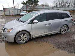 Vehiculos salvage en venta de Copart Davison, MI: 2014 Honda Odyssey EXL