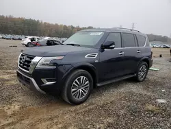 Salvage cars for sale at Memphis, TN auction: 2021 Nissan Armada SL