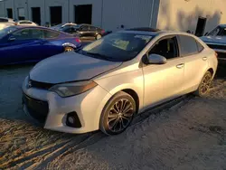 Salvage cars for sale from Copart Jacksonville, FL: 2015 Toyota Corolla L