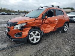 Salvage cars for sale from Copart Hueytown, AL: 2015 Chevrolet Trax LTZ