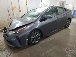 Salvage cars for sale at Madisonville, TN auction: 2019 Toyota Prius