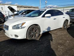 Nissan salvage cars for sale: 2014 Nissan Maxima S