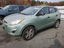 Salvage cars for sale at Exeter, RI auction: 2010 Hyundai Tucson GLS