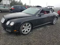 Bentley salvage cars for sale: 2007 Bentley Continental GTC