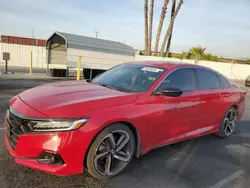 2021 Honda Accord Sport en venta en Van Nuys, CA