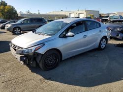 Carros salvage a la venta en subasta: 2018 KIA Forte LX