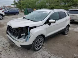 Ford Vehiculos salvage en venta: 2018 Ford Ecosport Titanium