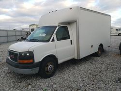 Salvage trucks for sale at Greenwood, NE auction: 2011 GMC Savana Cutaway G3500