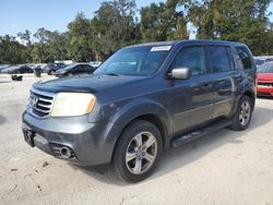 Honda salvage cars for sale: 2012 Honda Pilot EXL