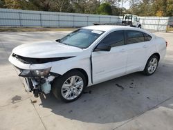 Chevrolet Impala ls salvage cars for sale: 2017 Chevrolet Impala LS