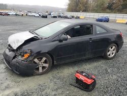 Honda Civic ex salvage cars for sale: 2007 Honda Civic EX