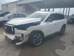 Infiniti salvage cars for sale: 2023 Infiniti QX60 Luxe