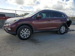 Salvage cars for sale from Copart Orlando, FL: 2015 Honda CR-V EXL