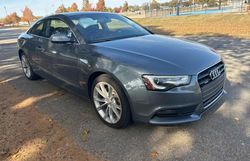 Salvage cars for sale at Oklahoma City, OK auction: 2014 Audi A5 Premium Plus