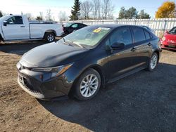 Salvage cars for sale at Bowmanville, ON auction: 2020 Toyota Corolla LE