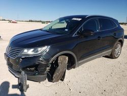 Salvage cars for sale from Copart New Braunfels, TX: 2015 Lincoln MKC