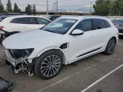 Audi salvage cars for sale: 2019 Audi E-TRON Prestige