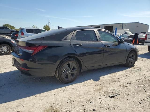 2022 Hyundai Elantra Blue