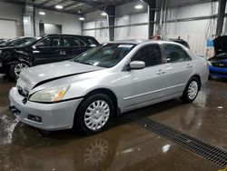 Honda Vehiculos salvage en venta: 2007 Honda Accord EX