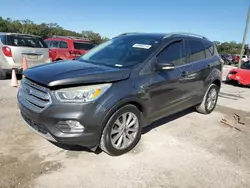 Ford salvage cars for sale: 2017 Ford Escape Titanium