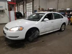 Chevrolet Impala lt Vehiculos salvage en venta: 2012 Chevrolet Impala LT