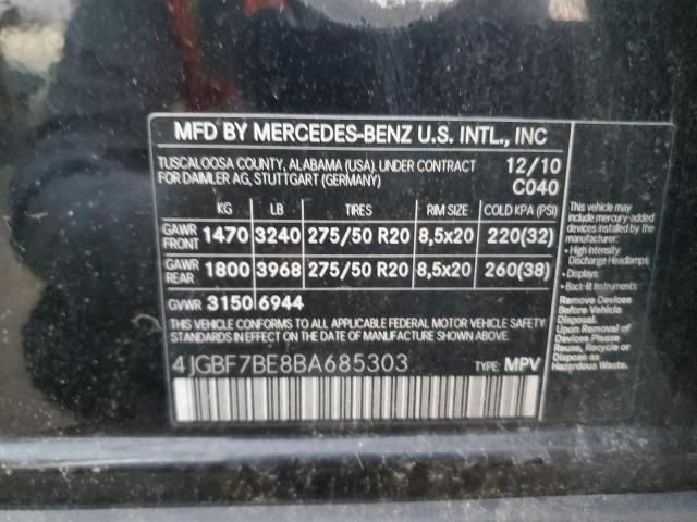 2011 Mercedes-Benz GL 450 4matic