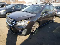 Subaru Impreza Vehiculos salvage en venta: 2016 Subaru Impreza Sport Limited