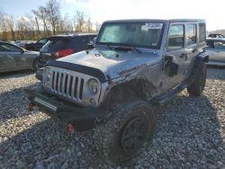 Salvage cars for sale at Cahokia Heights, IL auction: 2016 Jeep Wrangler Unlimited Sahara