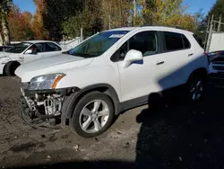 Chevrolet salvage cars for sale: 2015 Chevrolet Trax LTZ