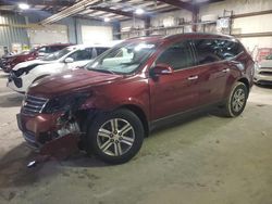 Chevrolet salvage cars for sale: 2017 Chevrolet Traverse LT