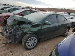 Toyota salvage cars for sale: 2015 Toyota Corolla L