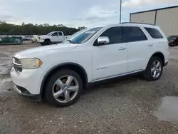 Salvage cars for sale from Copart Apopka, FL: 2013 Dodge Durango Citadel