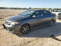 Salvage cars for sale at San Antonio, TX auction: 2011 Toyota Corolla Base