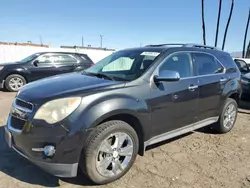 Salvage cars for sale at Van Nuys, CA auction: 2013 Chevrolet Equinox LTZ