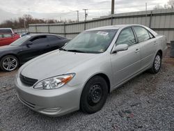 Toyota salvage cars for sale: 2002 Toyota Camry LE