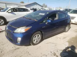 Toyota salvage cars for sale: 2010 Toyota Prius