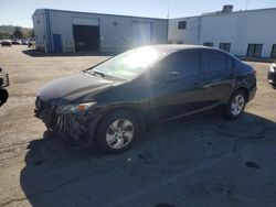 Honda salvage cars for sale: 2013 Honda Civic LX