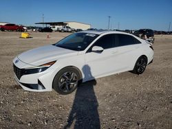 Salvage cars for sale at Temple, TX auction: 2022 Hyundai Elantra SEL