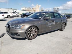 Salvage cars for sale at New Orleans, LA auction: 2012 Audi A6 Premium